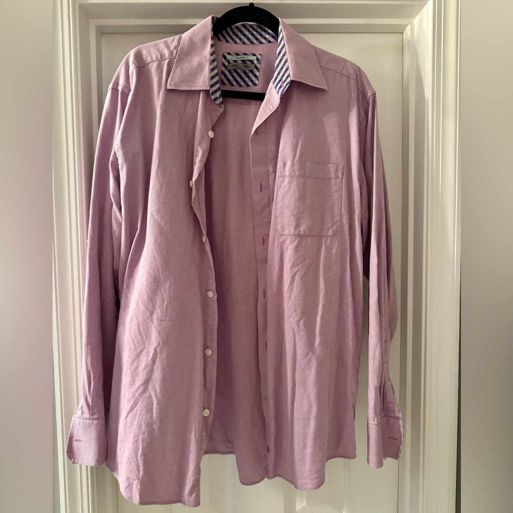 Men’s Johnston & Murphy Button Down Dress Shirt